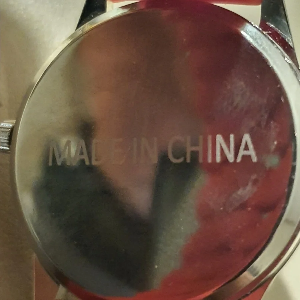 🦋10/$20🦋 Merry Christmas Silver/Red Silicone Women's Watch